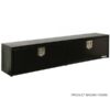 Buyers Products Topsider Truck Box Width 96in Body Material Carbon Steel Color Finish Glossy Black Model 1702960