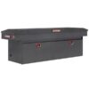 Weather Guard 71.5in Saddle Box Width 20.25in Body Material Aluminum Color Finish Gray Model 123-6-03