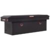 Weather Guard 71.5in Saddle Box Width 20.25in Body Material Aluminum Color Finish Textured Matte Black Model 123-52-03