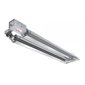 SunStar Tough Guy U-Tube Vacuumin frared Tube Heater Fuel Type Propane Heat Output 100000 Btu/hour Heat Typein frared Model SIU100-40-TG-L5