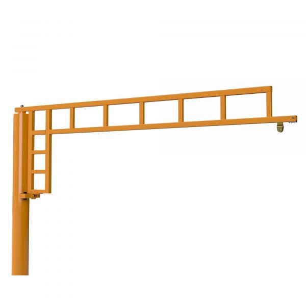 Caldwell 750F-250-12-10 Foundationless Jib Crane Kit, 250 lbs, 144 in Boom - Image 2