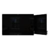 Ghent 4ft.x8ft. Mag. Glass Board Colors Square Corners Black Color Finish Black Pieces 1 Product Type Whiteboard Model HMYSM48BK