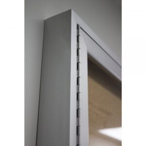 Ghent 48in x96in 3-Door Satin Aluminum Bulletin Board Natural Cork Color Finish Other Pieces 1 Product Type Corkboard Model PA34896K