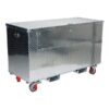 Vestil Tool Box With Casters 24×60 Color Silver Capacity 2500 ft³ Material Aluminum Model APTS-2460-CF-FD