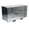 Vestil Tool Box With Fork Pockets 30×60 Color Silver Capacity 2500 ft³ Material Aluminum Model APTS-3060-F-FD
