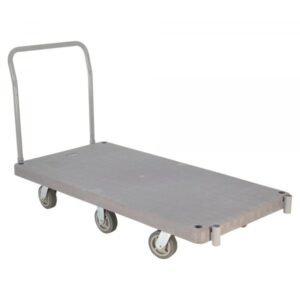 Vestil Plastic Pltfrm Trk 1 Hndle 3K Capacity 3000 lb Platform Width 30in Model PPT-3-61