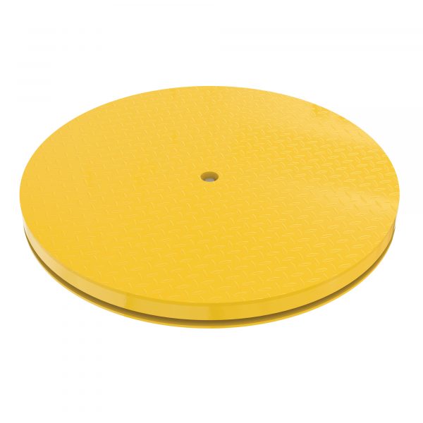 Vestil 36in Round HD King Pin Carousel 6000lb. Capacity CA-KP-36R-6