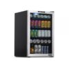 Newair 160 Can Freestanding Beverage Fridge Can Capacity 160 Height 32.75in Width 21.3in Model NBC160SS00