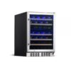 Newair Dual Zone Compressor Wine Fridge Model NWC046SS01