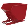 Vestil Heavy Duty Hopper Capacity 6000lbs Volume 3.5 yd³ Color Red D-350-HD-SR