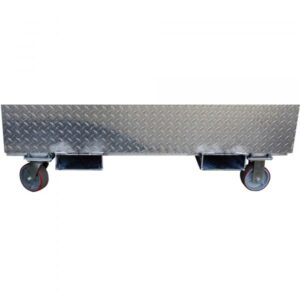 Vestil Tool Box Casters 45in x 45in x 39in Color Silver Capacity 2500 ft³ Material Type Aluminum Model APTS-3648-CF
