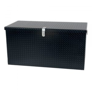 Vestil Treadplate Toolbox Color Black Capacity 3000 ft³ Material Type Steel Model STTB-3660
