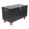 Vestil Treadplate Toolbox Color Black Capacity 3000 ft³ Material Type Steel Model STTB-3060-C