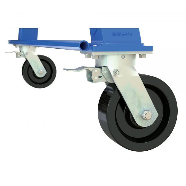 Vestil FHSN-6-10-TLC Knockdown Gantry Crane (6000lb Capacity, 10ft I-Beam, Total Lock Casters) - Image 2