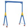 Vestil Knockdown Gantry Crane Material Type Steel Load Capacity 6000lbs I-Beam Length 180in Model AHSN-6-15-12-VG