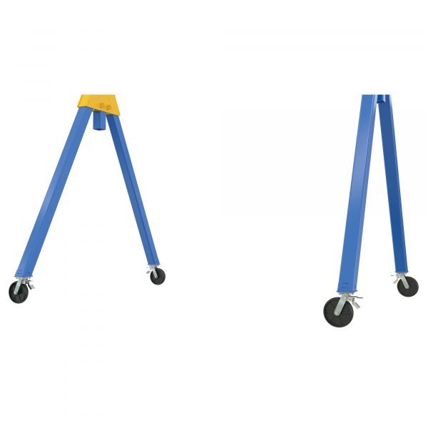 Vestil AHSN-4-20-12-TLC Adj. Knockdown Gantry Crane (4000lb Capacity, 20ft Beam, Total Lock) - Image 2