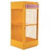 Vestil Canadian Storage Cabinet Height 68.25in Width 30in Color Family Yellow Model CYL-LP-8-CA