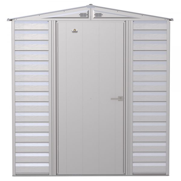 Arrow Select Steel Shed SCG67FG 6x7ft Galvanized Steel (Flute Grey) - Image 2