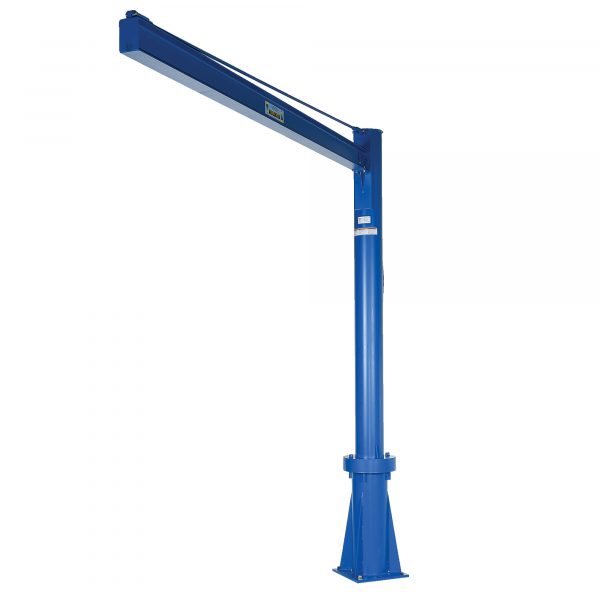 Vestil JIB-P-10-10-10 Floor Mount Multi-Station Jib Crane (1000lb Capacity, 120in. Boom) - Image 2