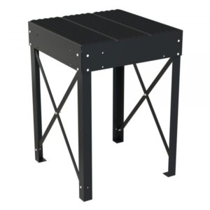 Vestil Work Platform Width 36.125in Depth 36.125in Height 13in Model PWPS-50-3636-BK