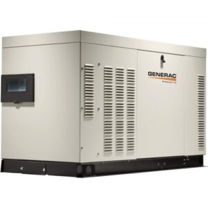 Generac QuietSource Series Liquid-Cooled Home Standby Generator 22 kW (LP)/22 kW NG Model RG02224ANAX