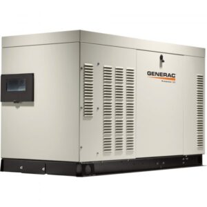 Generac QuietSource Series Liquid-Cooled Home Standby Generator 27 kW (LP)/25 kW NG Model RG027224ANAX
