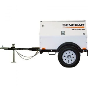 Generac Towable Mobile Diesel Generator 9kW/8.1kW Single Phase Electric Start Model 6782
