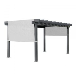 ShelterLogic Sojag Yamba Pergola 10×16 500-9167818 Color Gray Shape Other Frame Material Fabric Model 500-9167818
