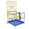 Vestil Work Platform Capacity 1000 Platform Width 45.375in Model WP-4848-2SF-84B-FF