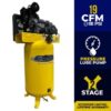 Emax EI05V080I1 Industrial 2-Stage Vertical ionary Air Compressor