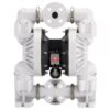 Ingersoll Rand 2in Air Operated Diaphragm Pump Flow 145 GPM Inlet Port 2in Outlet Port 2in Model 6662A4-444-C