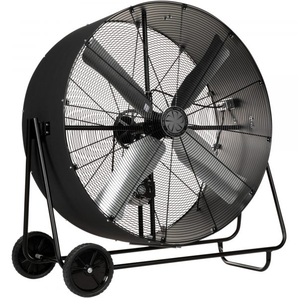 TPI PBS 48-B Industrial Swivel Mount Drum Fan (48in, 22700 CFM, 1 HP) - Image 2