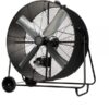 TPI Industrial Swivel Mount Drum Fan 48in 1 HP 22700 CFM Model PBS 48-B