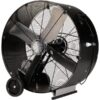 TPI Industrial Drum Fan 36in 1/2 HP 14500 CFM Model PBX 36-B