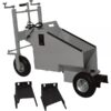 Klutch Electric Walk-Behind Concrete Curb Machine 5.8in Working Width 3/4 HP
