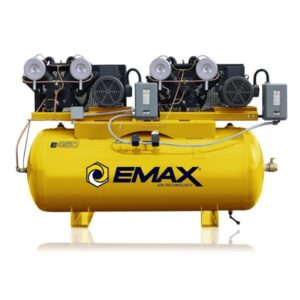 Emax ESP10D120V3 Silent V4 3PH Horizontal Dual Piston Compressor