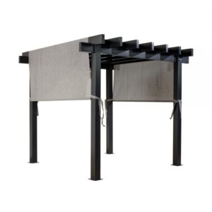 ShelterLogic Sojag Yamba Pergola 10×10 500-9166859 Color Gray Shape Other Frame Material Aluminum Model 500-9166859