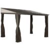 ShelterLogic Sojag Portland Wall-Mounted Gazebo 10×12 500-9165470 Color Brown Shape Other Frame Material Aluminum Model 500-9165470