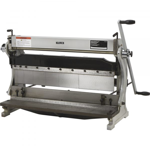 Klutch 3-In-1 Combination Sheet Metal Machine 30in.