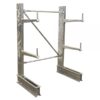 Vestil Cantilever Galvanzied 6ft. Upright 24inArm Set Overall Height 81in Width 62in Depth 34in Model SU-C-6-24-G-SET
