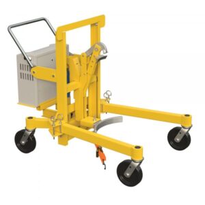 Vestil DC Drum Transporter 1500 Capacity 1500lbs Material Steel Drum Size 55 Model DCR-880-H-DC