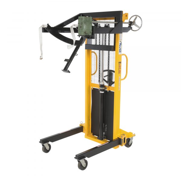 Vestil DRUM-LRT-II 62in. Manual Drum Lifter Rotator (550lb Capacity, Steel) - Image 2