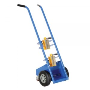 Vestil Magnetic Cylinder Hand Truck Capacity 350lbs Material Steel Drum Size Multiple Model MCHT-350