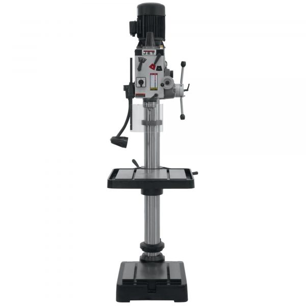 Jet GHD-20PF 20in. Gear Head Drill Press Power Down feed Horsepower 2 HP Volts 110/220 Model GHD-20PF