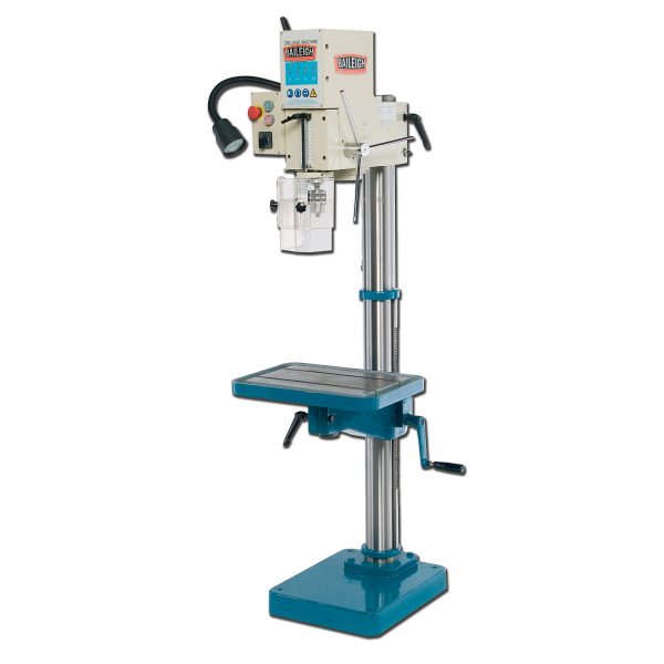 Baileigh Gear Driven Drill Press Manual Feed Horsepower 1.5 HP Volts 110 Model DP-1000G