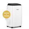 Newair 14000 BTU Dual Hose Air Conditioner and Heater BTU Cooling 14000 Volts 115 Cooling Capacity 269 ft² Model NAC14KWHD3