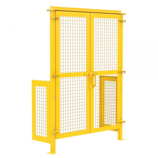 Vestil Gate For 36in. Hydraulic Box Dumper Capacity 0lbs Raised Height 95.75in Power Source Manual Lever Model HBD-GATE-36