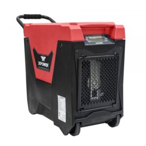 XPOWER LGR Commercial Dehumidifier Red Water Removal 85 Volts 115 Amps 6.7 Model XD-85L2-Red