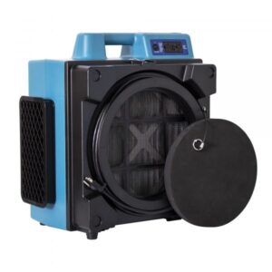 XPOWER 3-Stage HEPA Air Scrubber w/ GFCI Outlets Meter Max. Coverage Area 2000 ft² Air Delivery 750 cfm Color Family Blue Model X-4700AM