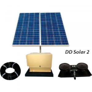 Aermaster Solar 2 Direct Drive Pond Aerator System 2.8 CFM 3/4-Acre Capacity Model AerMasterDDSolar2